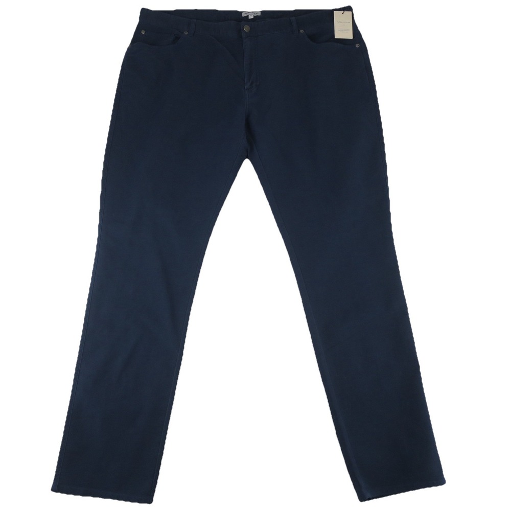Peter Millar Crown Coastline Business Casual Pants Mens 42x34 Navy Blue $170